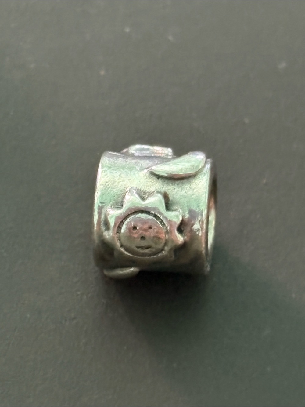 Pandora Silver Sun & Moon Charm Bead